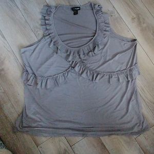💠2 for $12 Tops💠 Lane Bryant Ruffled Tank Top